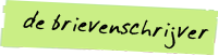 De brievenschrijver